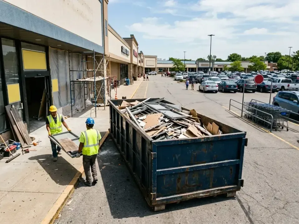 retail-store-renovation-debris-003 — frequently asked questions, Roll-off Dumpster Rentals in Green Park, MO